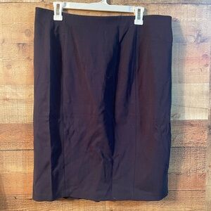Ann Taylor navy skirt